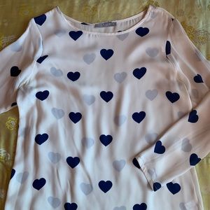 Zoe & Sam Silk Blouse